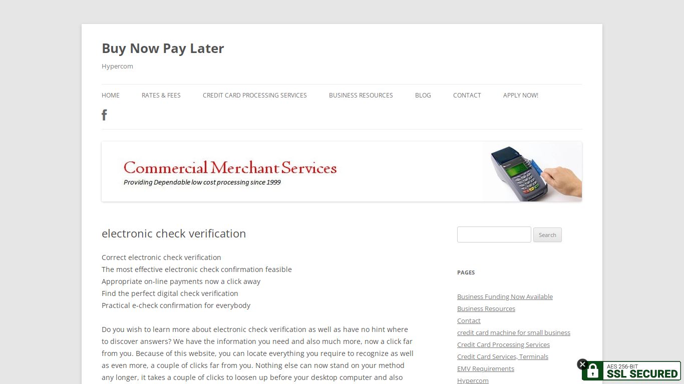 electronic check verification | Buy Now Pay Later